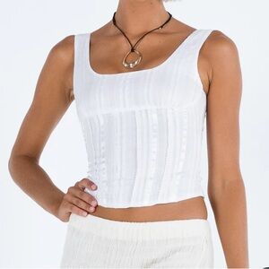 Princess Polly Lorinda Top White